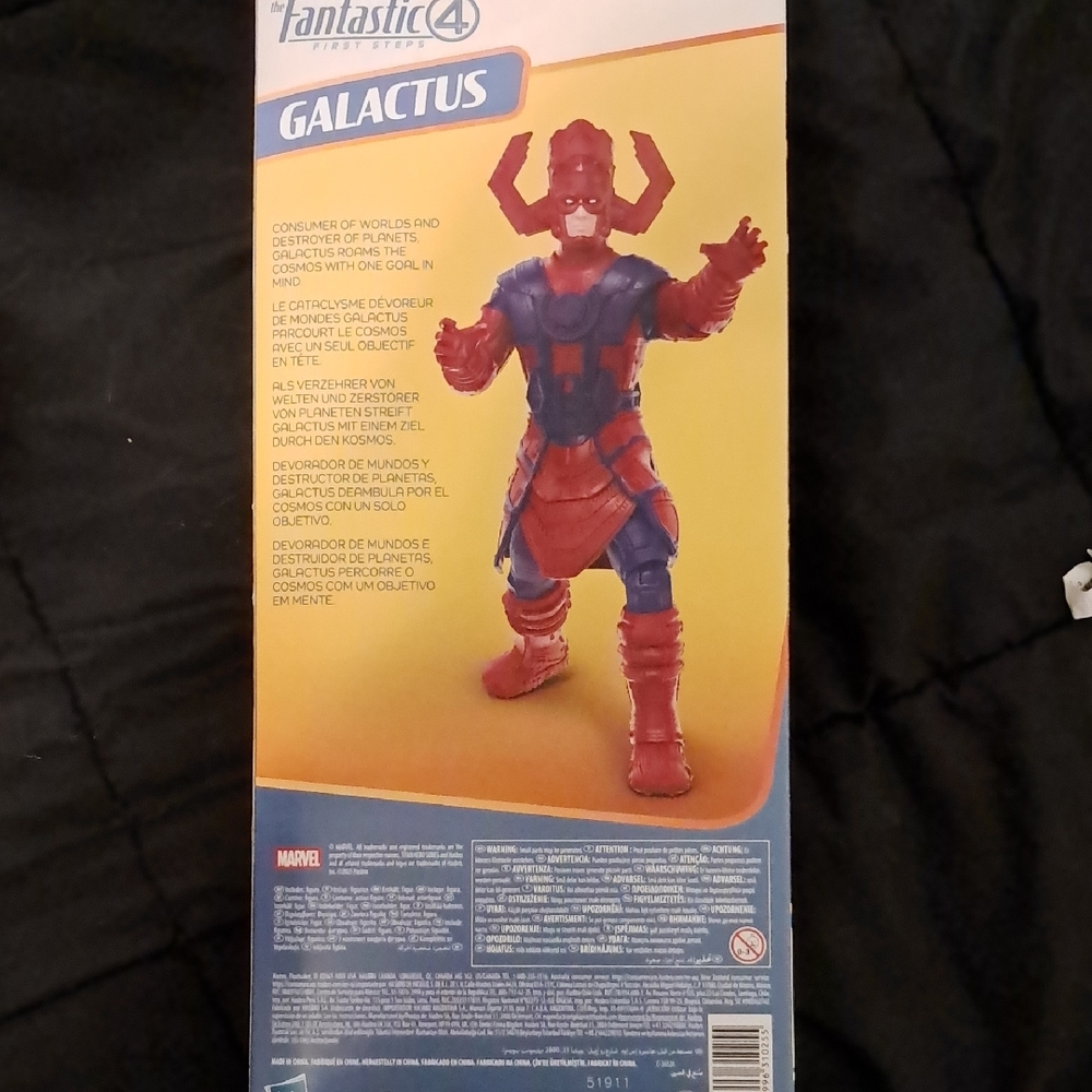 Marvel Fantastic Four Galactus Figure - Red and Purple - Picture 3 of 3